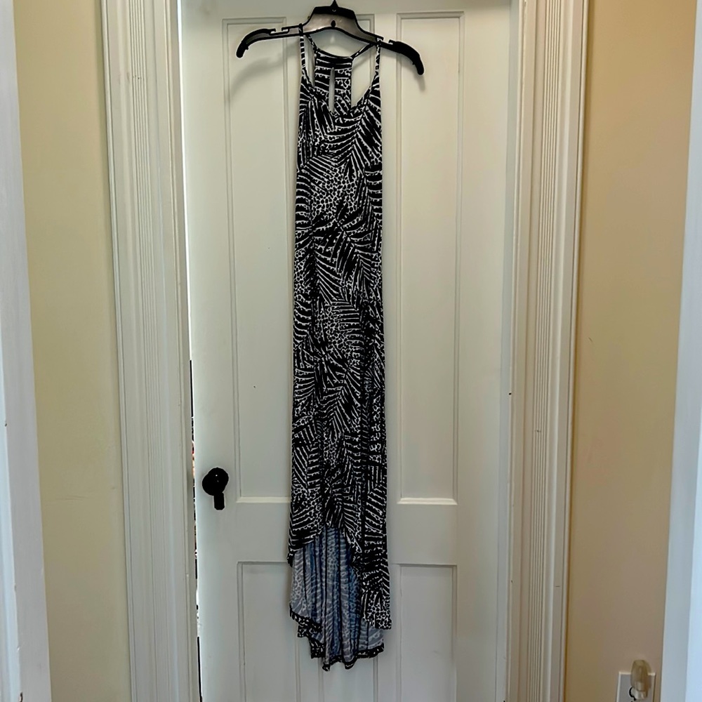 Cynthia Rowley asymmetrical maxi